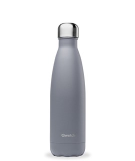Qwetch Bouteille isotherme inox granit gris 500ml - 10117
